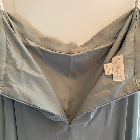 Jenny Yoo Morning Mist Hampton skirt size 12